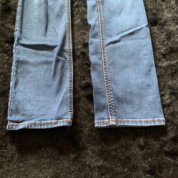 Medium-Dark Wash Hollister Skinny Jeans - Picture 4 of 8